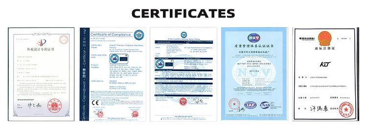 Certificates